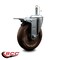 Service Caster 5'' High Temp Glass Filled Nylon 7/16'' Stem Caster with Total Lock Brake SCC-GRTTL20S514-GFNSHT-716138 - alternate 3